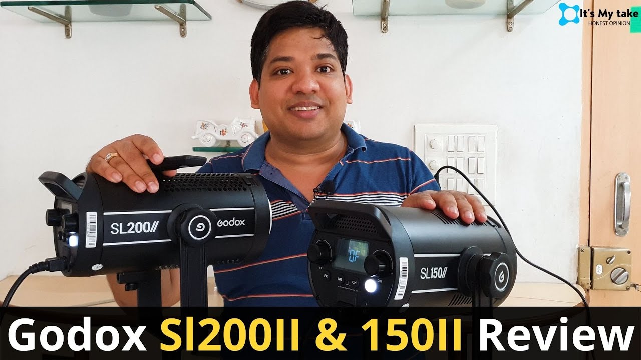 Godox sl150 mark II & sl200 mark II Detail Review & Handson | Powerful Video light with Fanless Mode