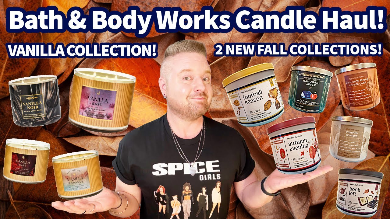 Candle Haul! Vanillas & two NEW FALL Collections from Bath & Body Works. 