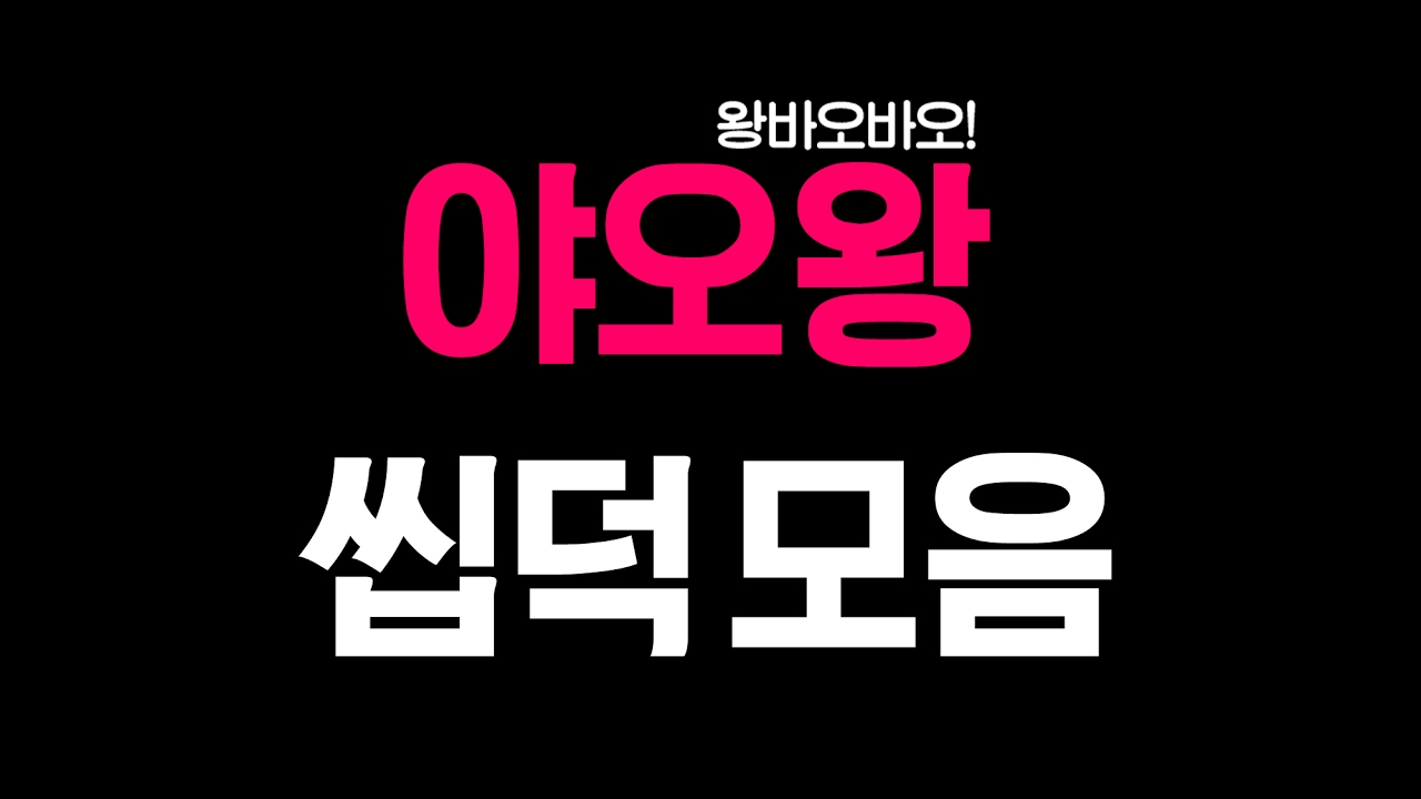 야오왕(루카스) 씹덕 모음