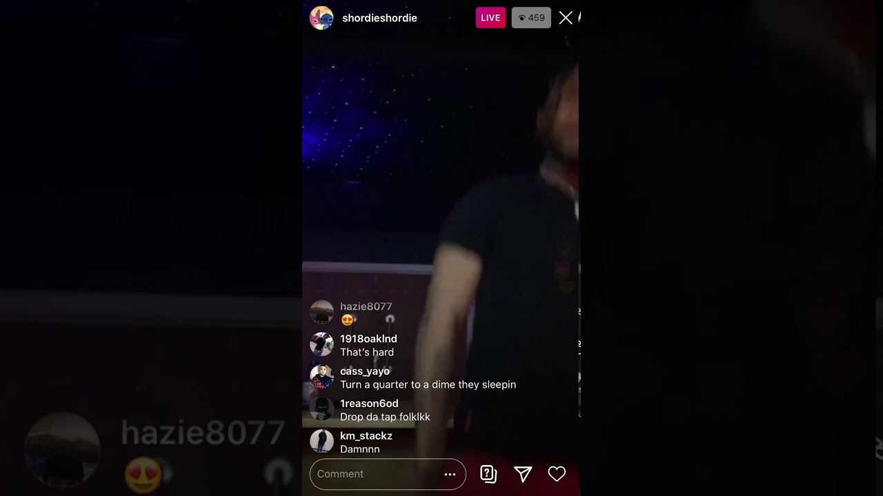 Shordie Shordie - You Lied (snippet) (LQ) (Instagram Live)