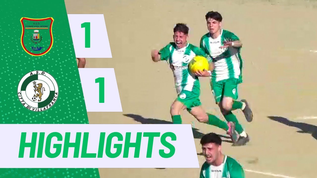 Highlights Terme Vigliatore vs Città di Villafranca (25ª giornata - I categoria girone C)
