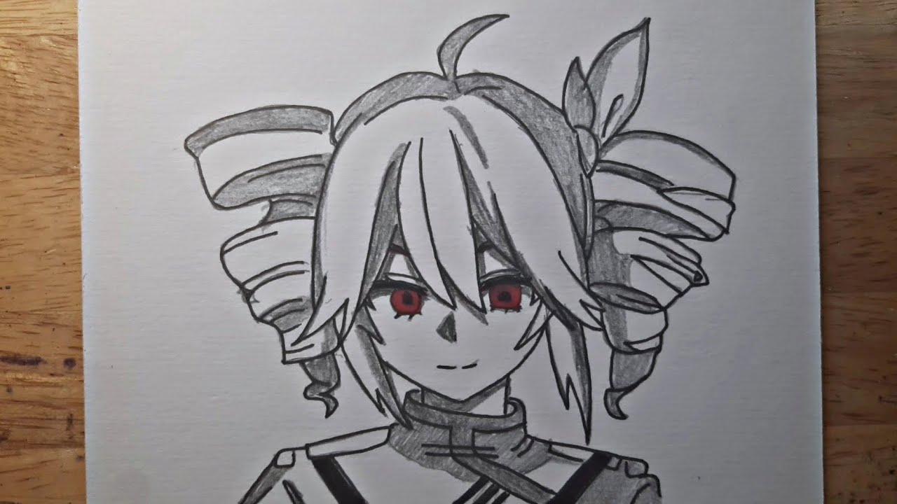 How to Draw Kasane Teto Cute Face | Anime Girl Drawing Easy for Beginners