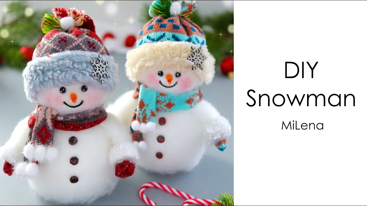 ☃️ РОЖДЕСТВЕНСКИЙ СНЕГОВИК ❄️Christmas Snowman 🎄🎅