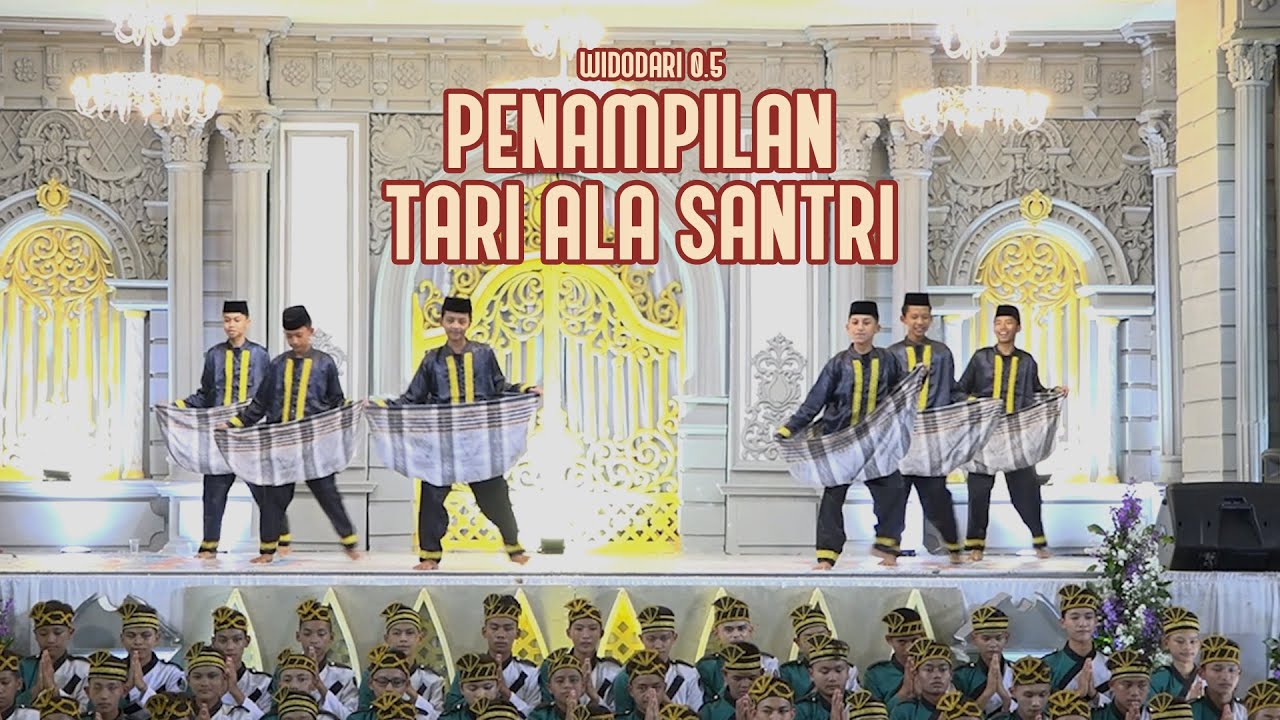 PENAMPILAN TARIAN ALA SANTRI WIDODARI 0.5 | PON PES DARUL FALAH AMTSILATI