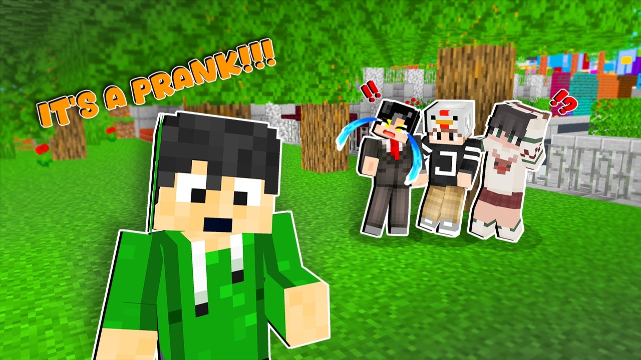 Ignoring MY FRIENDS PRANK For 24 Hours in Minecraft (Tagalog)