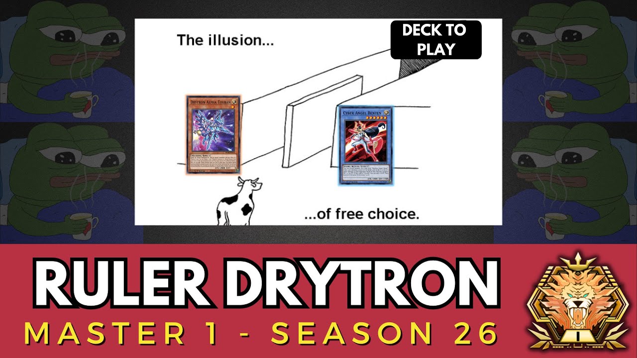 Ruler Drytron | Master 1 Season 26 | Deck & Replays | Yu-Gi-Oh! Master Duel