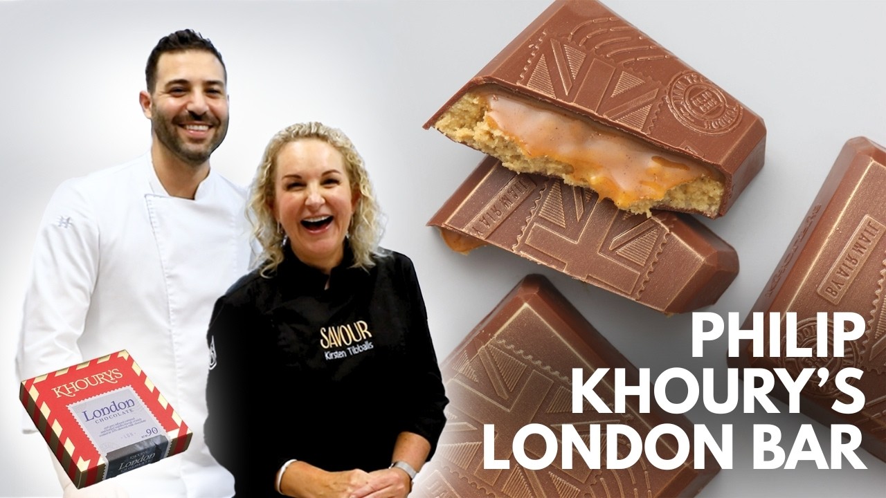 Learn How Phil Khoury Makes His Famous London Chocolate Bar | Kirsten Tibballs