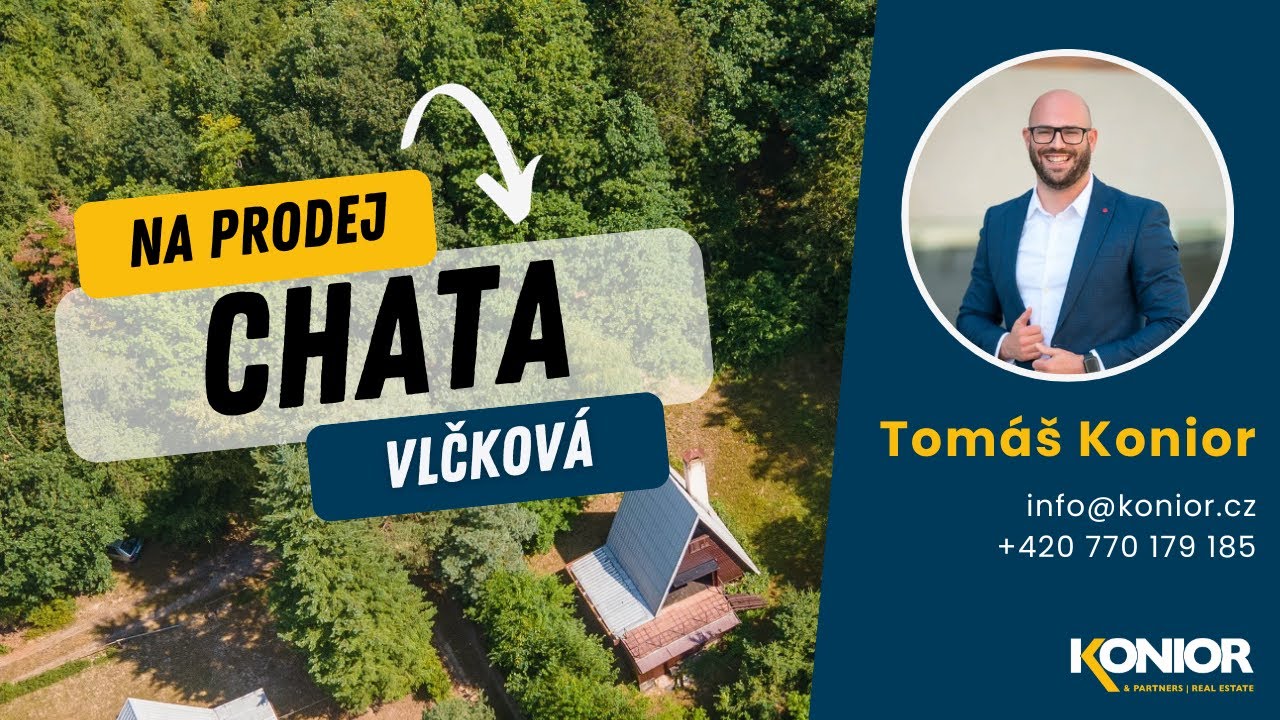 Chata 79 m² na Vlčkové u Zlína | NA PRODEJ | KONIOR & Partners | Real Estate