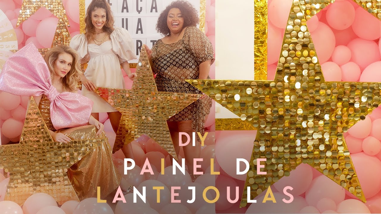 DIY: Painel de Lantejoulas (Shimmer Wall Tutorial)