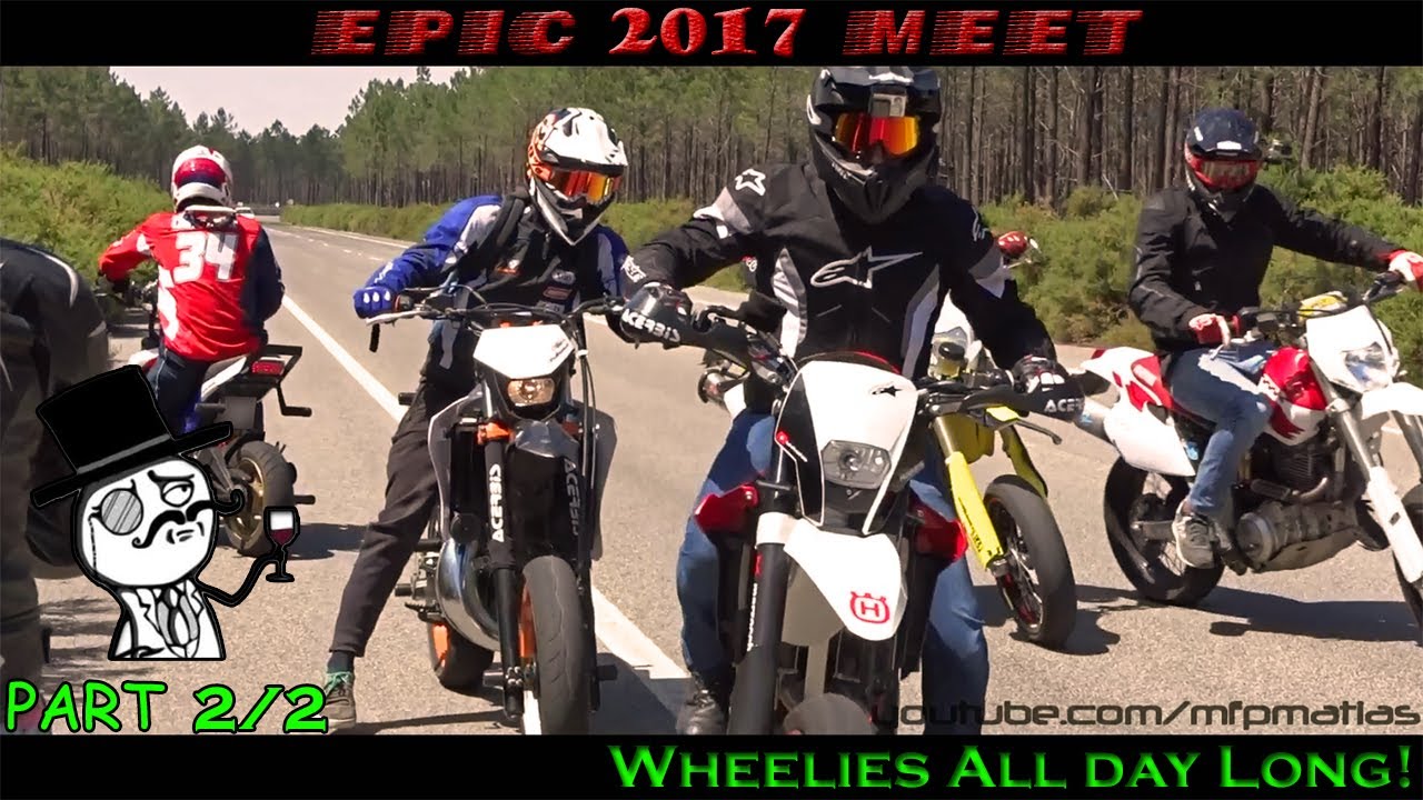 EPIC STREET RIDE Portuguese Meeting 2017 (Part 2/2) | Club DTR | STUNTS