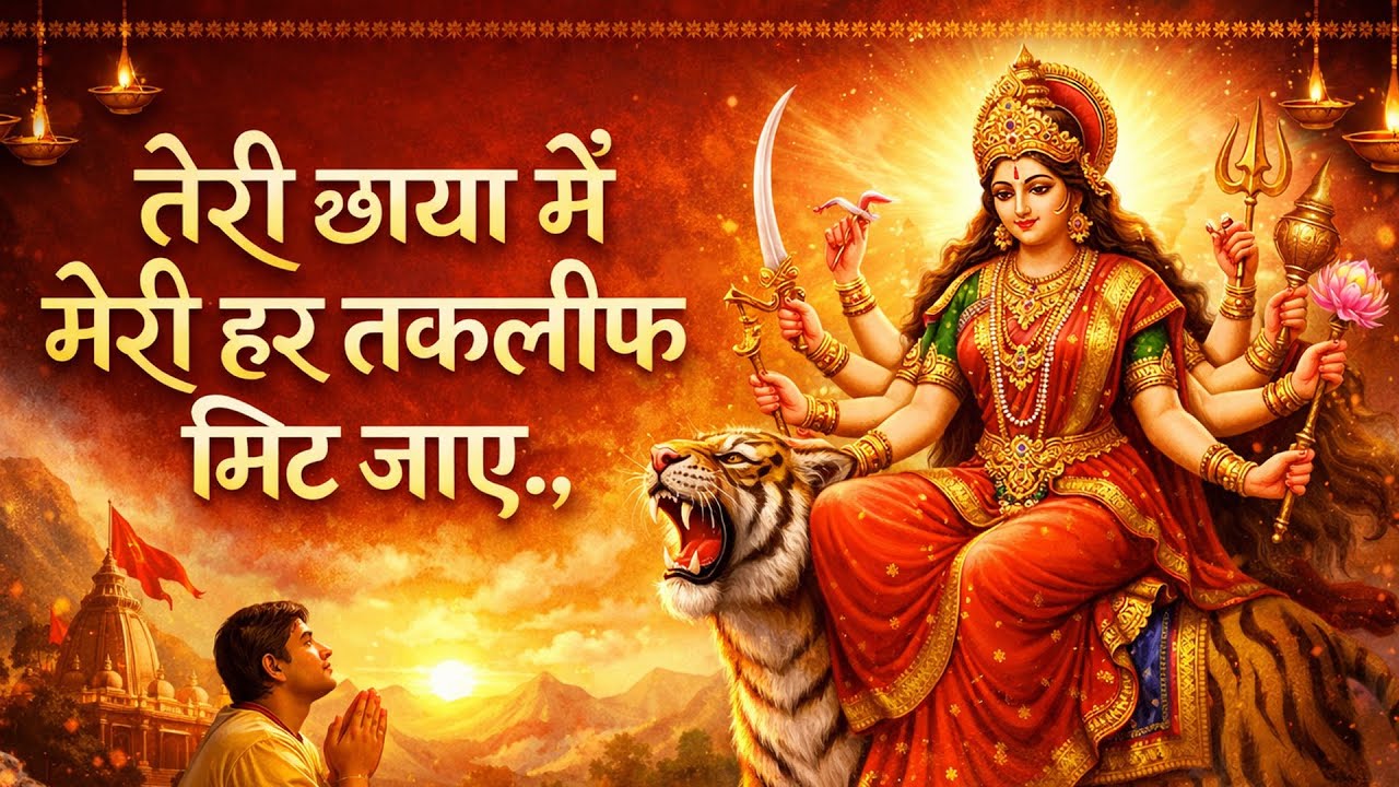 Teri Chhaya Mein Meri Har Takleef Mit Jaaye | Emotional Maa Bhajan | Heart Touching Devi Song