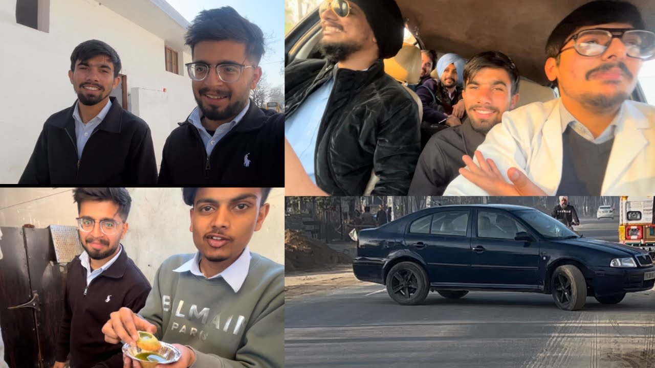 Ajj free lecture vich gye moge | college vlog