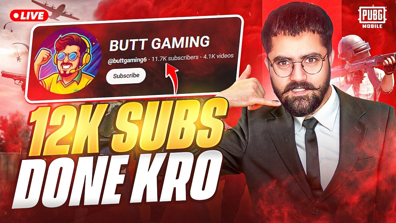 🎯🎮Chalo Guys 12K SUbs Complete Kerwao🔥😎