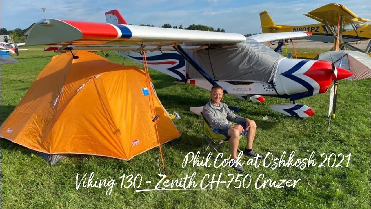 Phil with his Viking 130 Powered Zenith 750 Cruzer