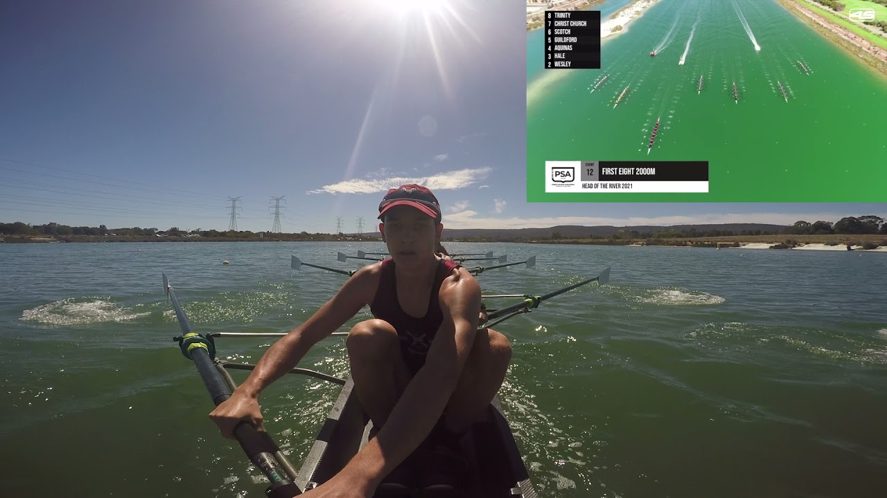 Scotch College First VIII HOTR 2021 Cox Recording