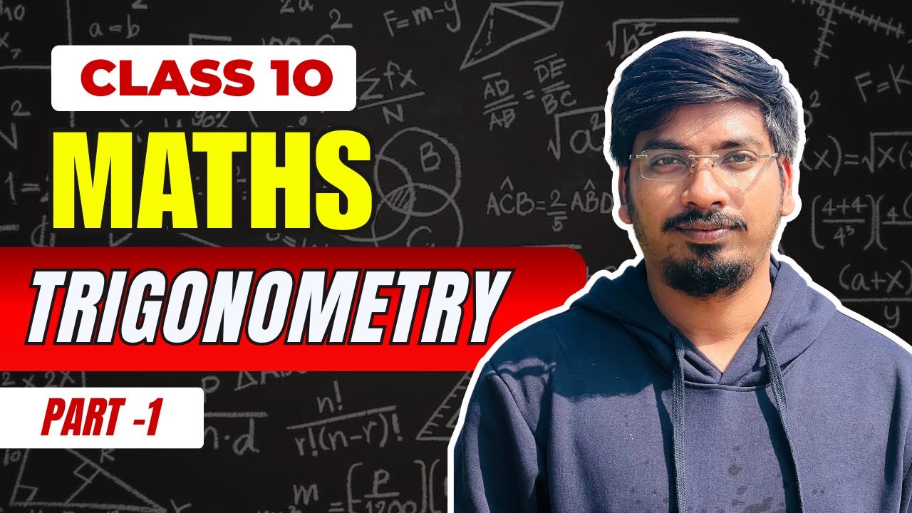 CLASS 10 - Maths - Trigonometry Basics (Telugu) - Part 1