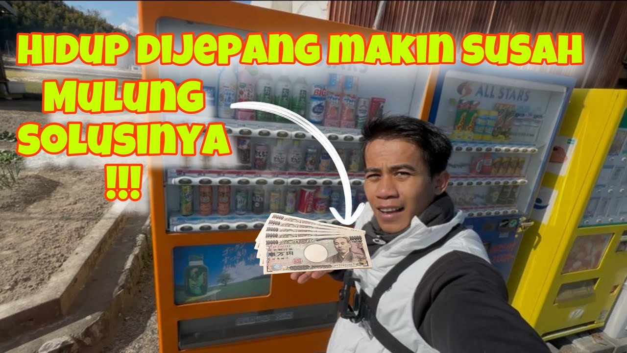 Mulung uang koin dimesin otomatis Jepang auto kaya kalo setiap mesin dapet 500 yen