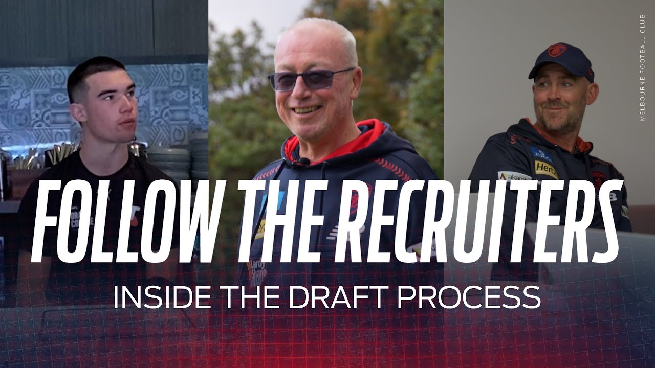 The journey of choosing our 2025 draftees 👀