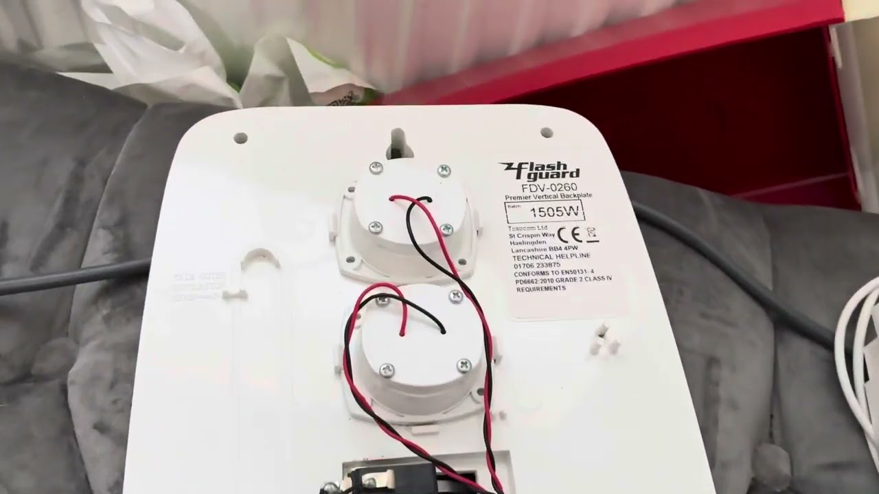 Klaxton FlashGuard alarm bell box demo