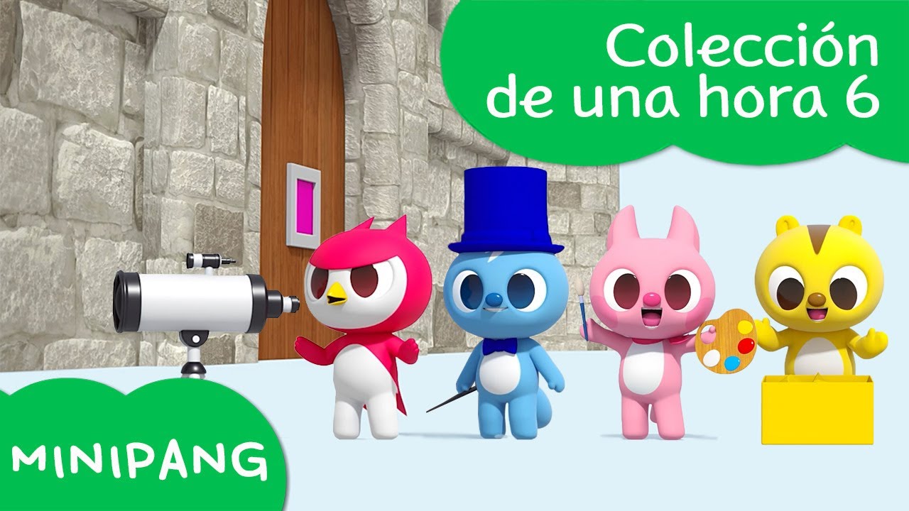 Aprende palabras con MINIPANG | Colección de una hora 6⭐| MINIPANG TV 3D Play