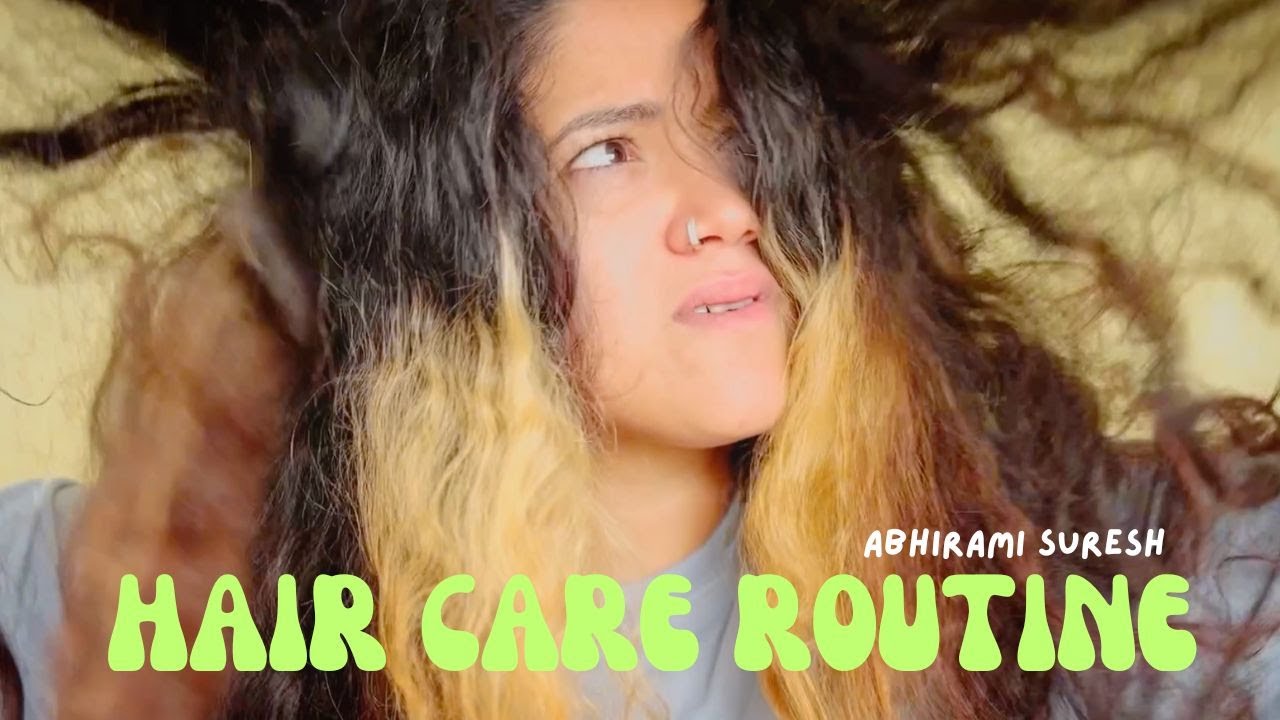❤️ MY HAIR CARE ROUTINE 💆🏻‍♀️ || Abhirami Suresh