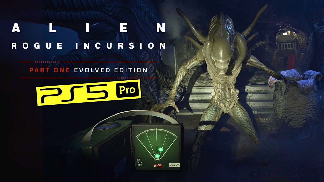 Alien Rogue Incursion Evolved Edition PS5 Pro 4K 60 FPS Gameplay