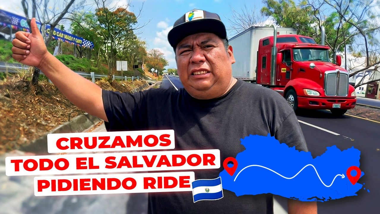 😳PIDIENDO RIDE en TODO EL SALVADOR * &iquest;lo lograremos?* 🤔Parte 1/3