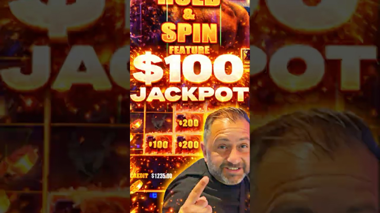 $100 HOLD & SPIN JACKPOT on Buffalo Cash 🦬🔥 Big Win Bonus! #shorts #fyp #casino