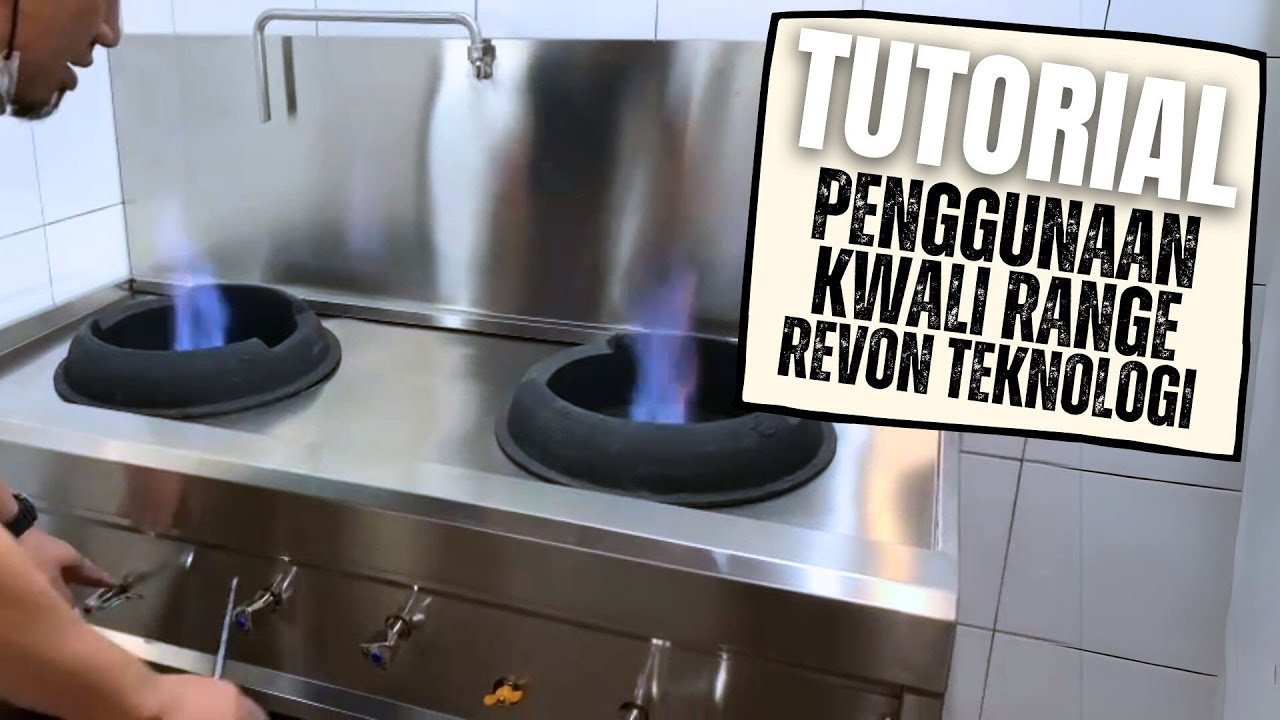 Cara Penggunaan Kompor Wok Revon Teknologi Terbaru 2024 | Kompor Kwali Range 2 Tungku Jet Burner