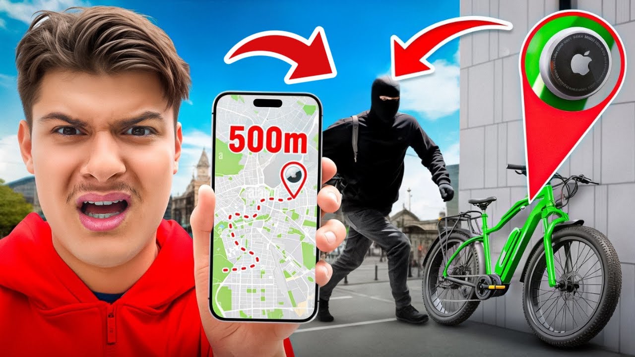 Ich lasse mein Fahrrad KLAUEN und VERFOLGE es
