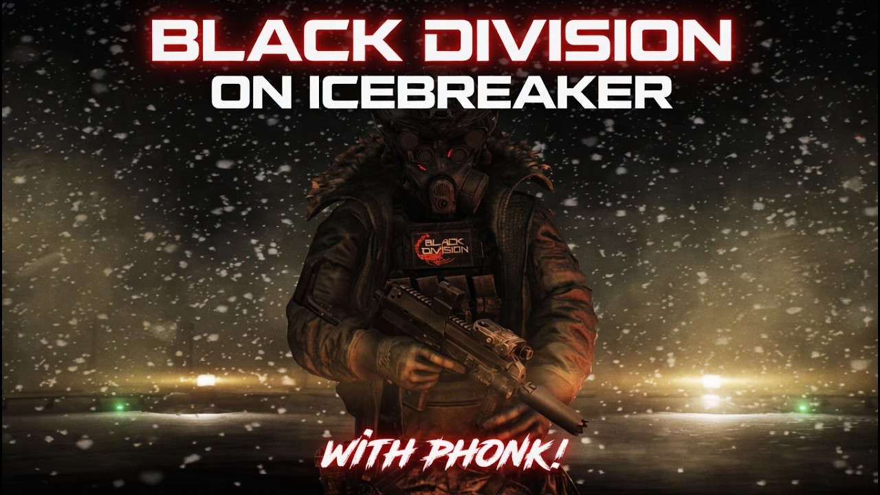 BLACK DIVISION высаживается на ледокол под лютый фонк. #eft #escapefromtarkov