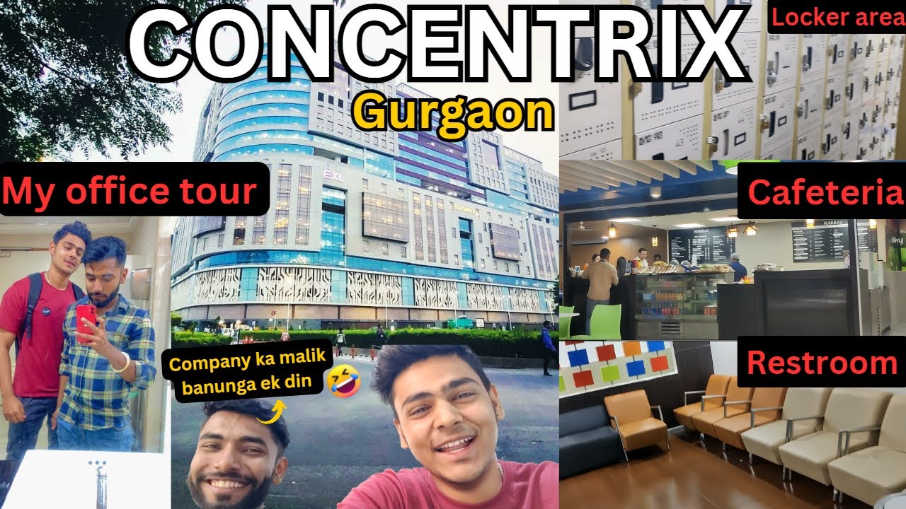My office Tour | Concentrix Gurgaon | Work Culture | MNC | DLF | Delhi wala yash #concentrix #job
