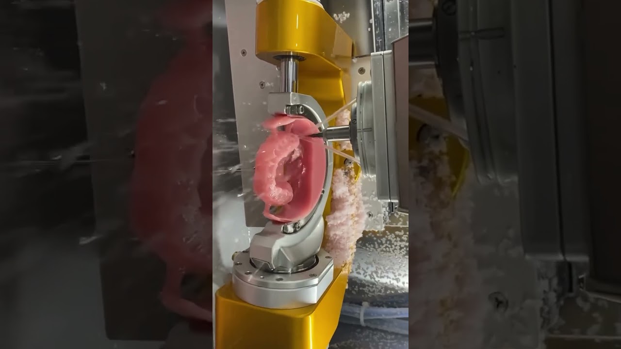 Arum 5X-500 Milling Machine Digital Denture #DentalLab #digitaldentistry #millingmachine