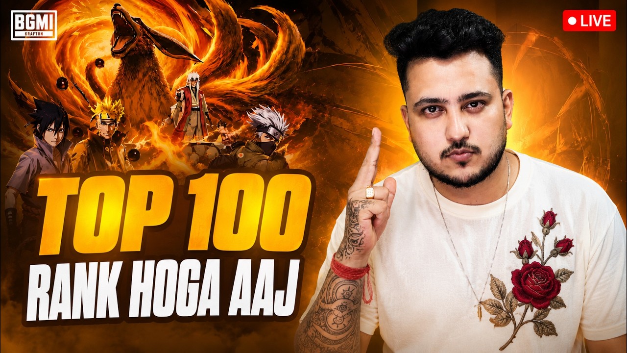 AAJ TOP 100 PAKKA, CHICKEN DINNERS ONLY CONQUEROR PUSH LIVE!