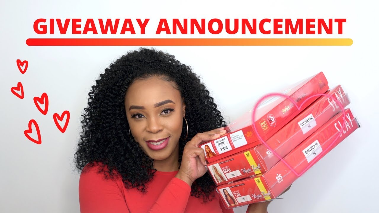 Giveaway Winners Announced🎉🎉 03/27 --/WIGTYPES.COM