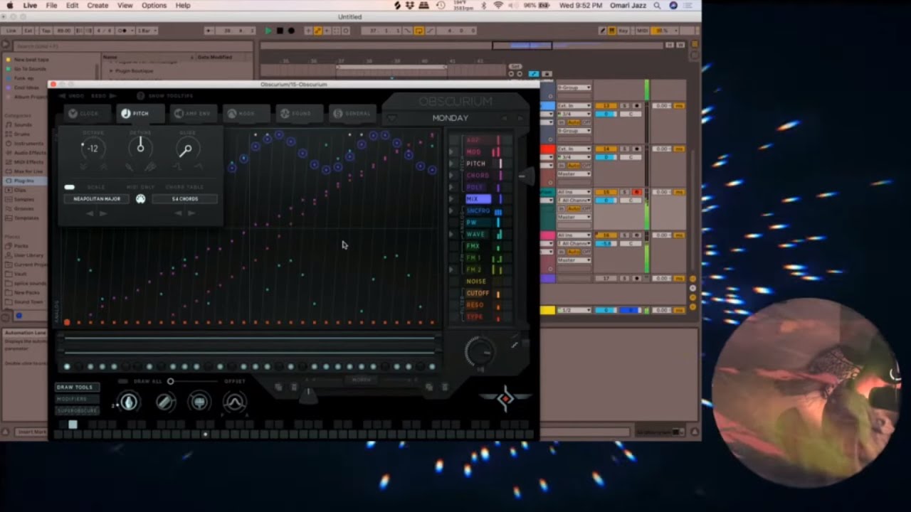 Omari Jazz (short ableton 11 04/03/2021) Twitch Stream