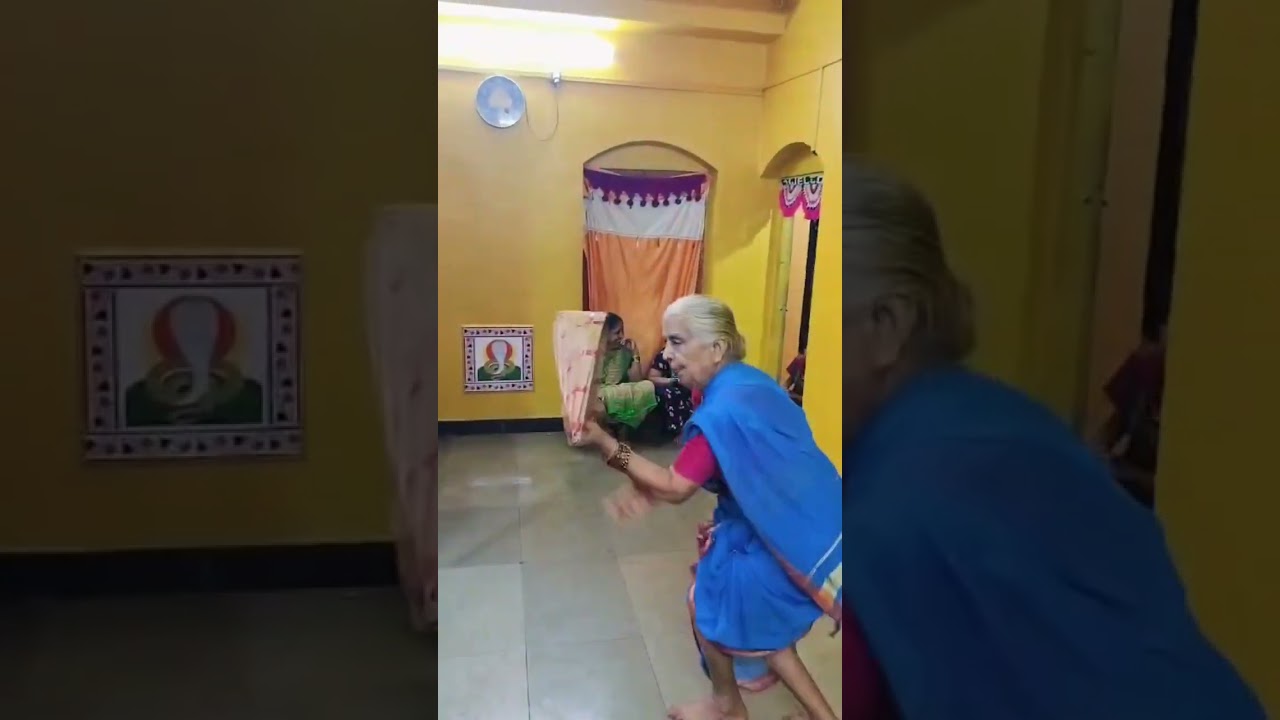 Ganpati bappa la fugdi ghaltana mazhi Aaji #vibes #dance #bappa #shorts #fugdi #youtube #aaji #kokan