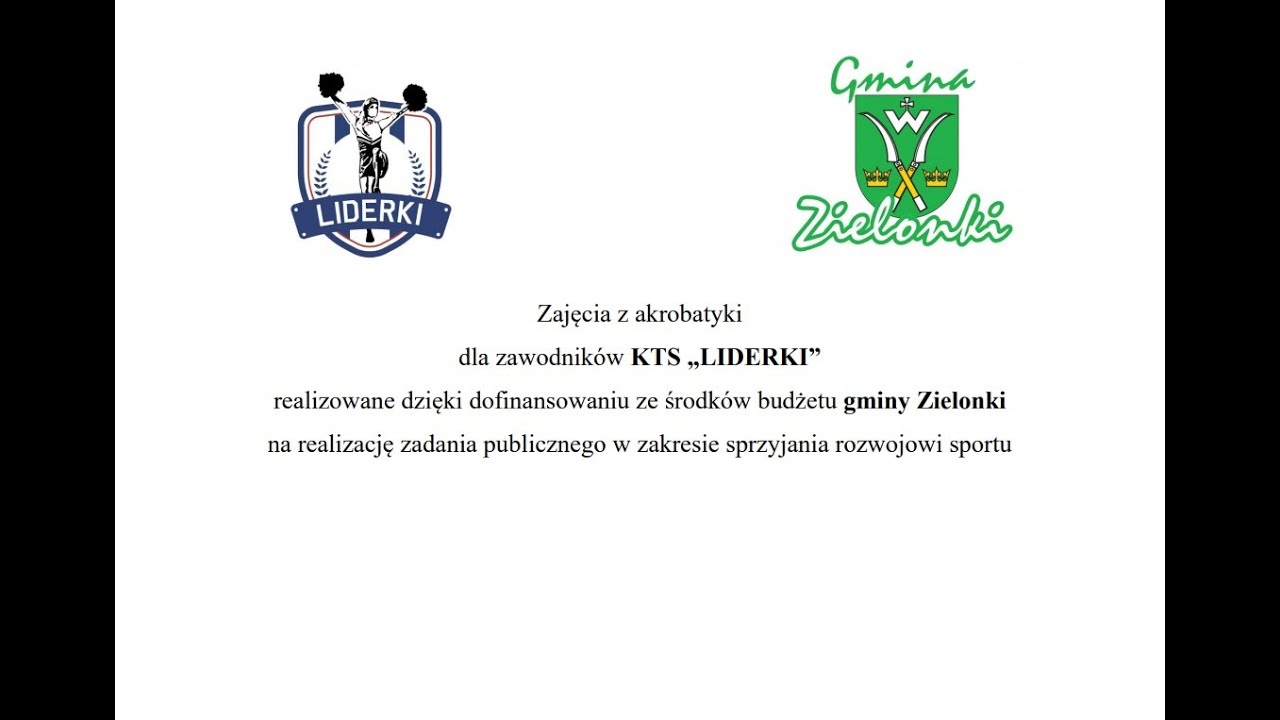 LIDERKI zajęcia z akrobatyki 2022