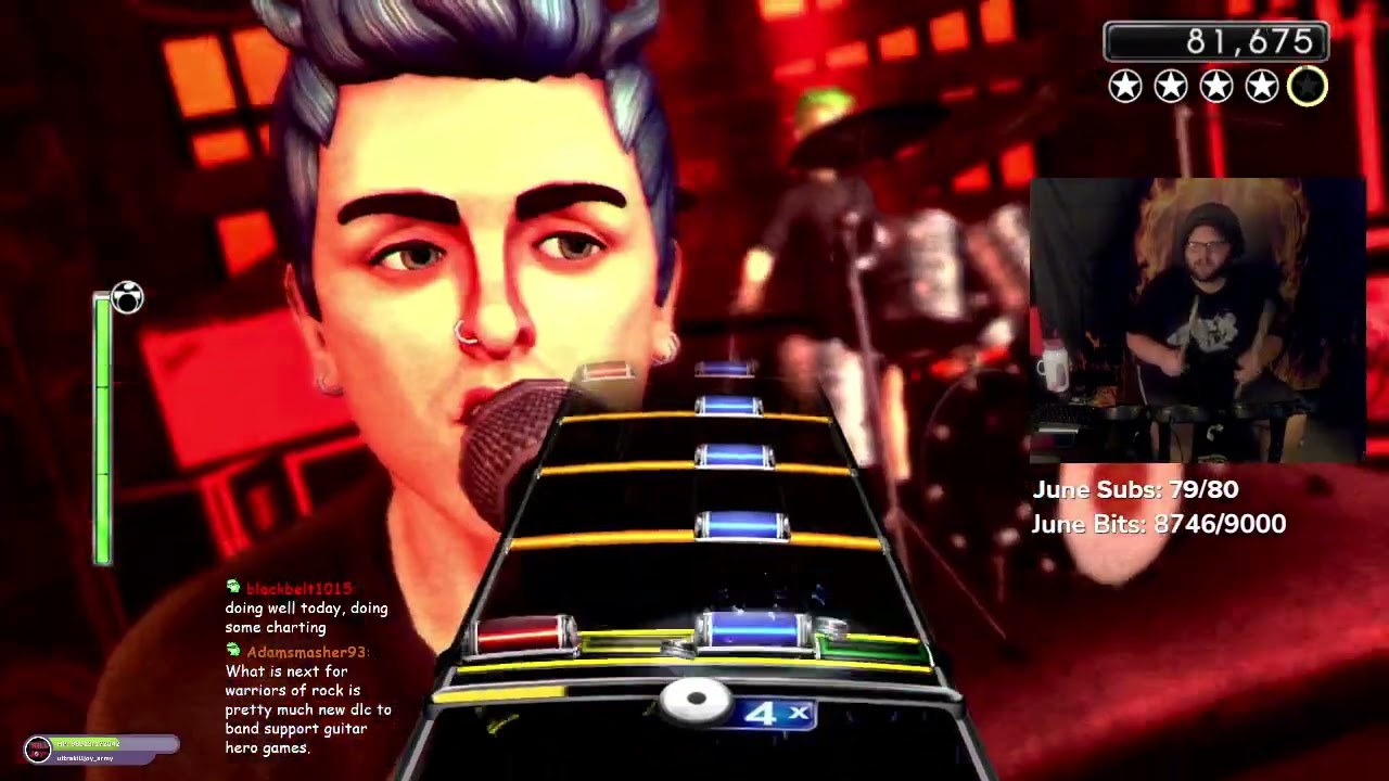 Green Day Rock Band Drums Playthrough ~ June 10, 2023