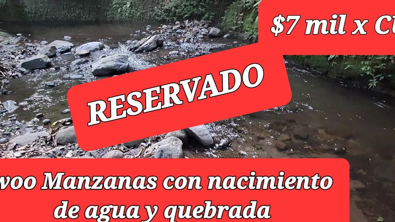 VENDIDA**   4.5 manzanas a $28 mil x Todo, en Calderita san Vicente