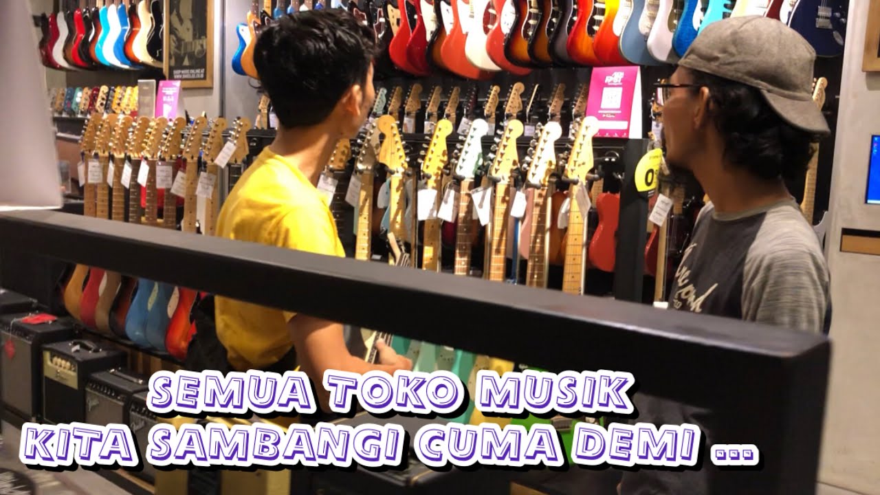 JAJAN KE 4 TOKO MUSIK TERLENGKAP DI JAKARTA || BERBURU BASS DAN GITAR KE SWEE LEE [VLOG 43]
