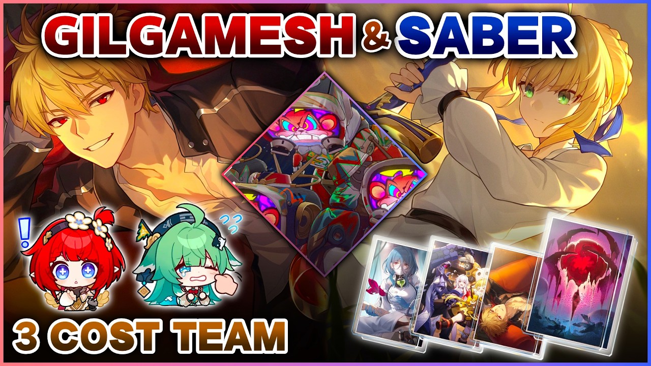 E0 Gilgamesh & E0 Saber vs Apocalyptic Shadow 4.4 Starward Mode (3 Cost Team) | Honkai: Star Rail