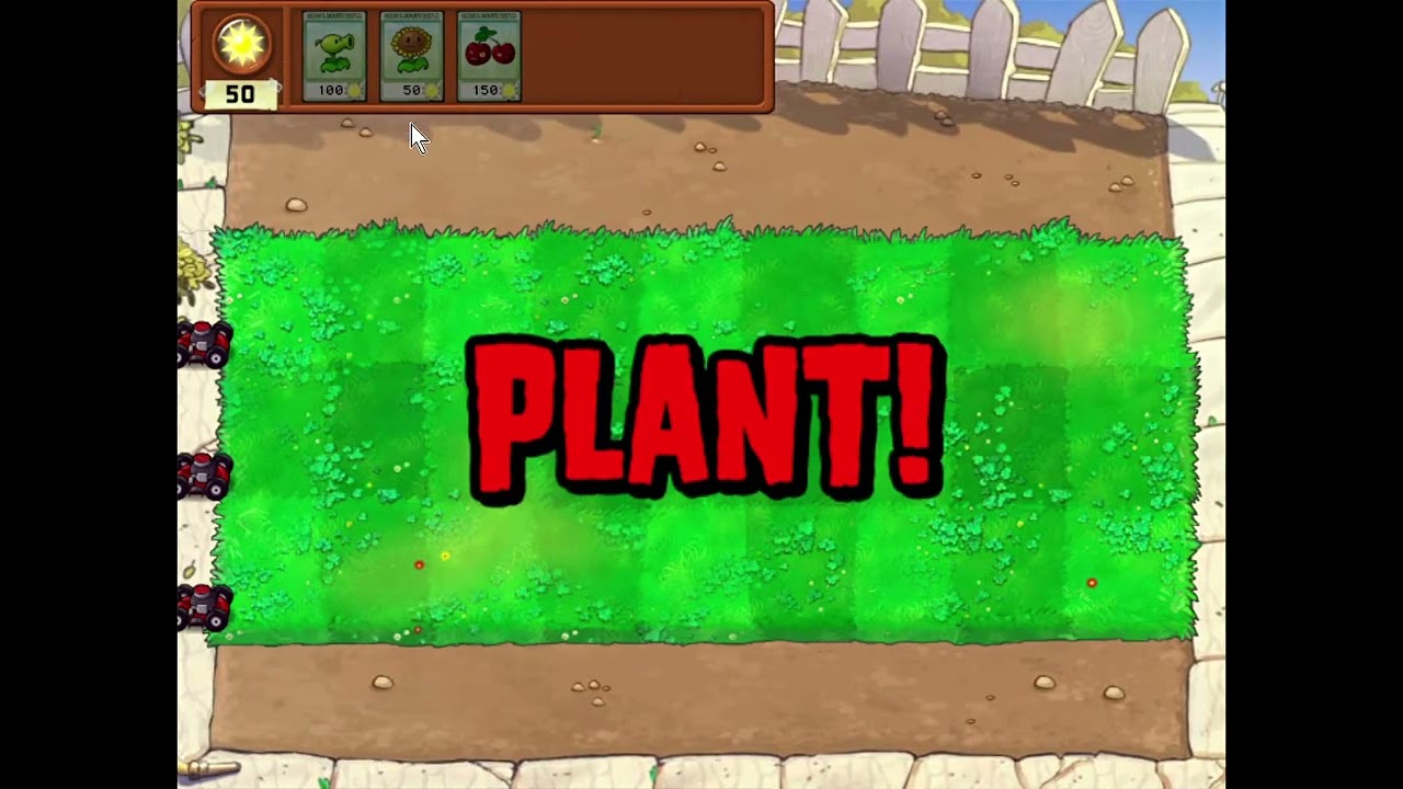 Plants vs  Zombies this game i download on Game Jolt and they have red eyes