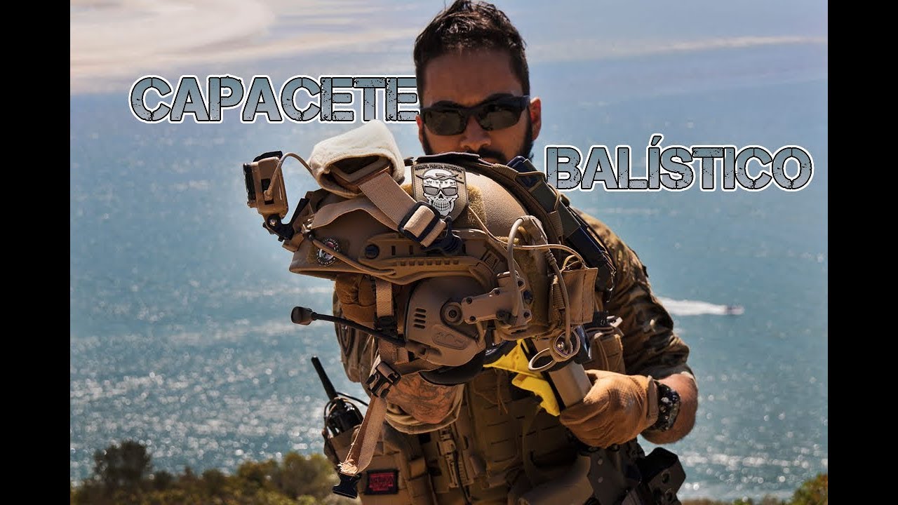Capacete Balístico / Ballistic Protection Helmet / Capacete Airsoft como montar - Group Danmark