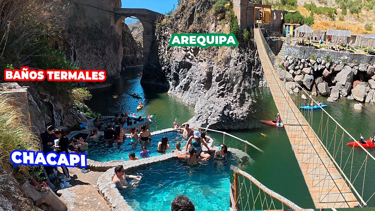 BAÑOS TERMALES CHACAPI ► YANQUE ► CAYLLOMA ►  AREQUIPA
