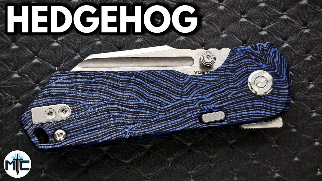 Vosteed Hedgehog Top Liner Lock Folding Knife - Full Review