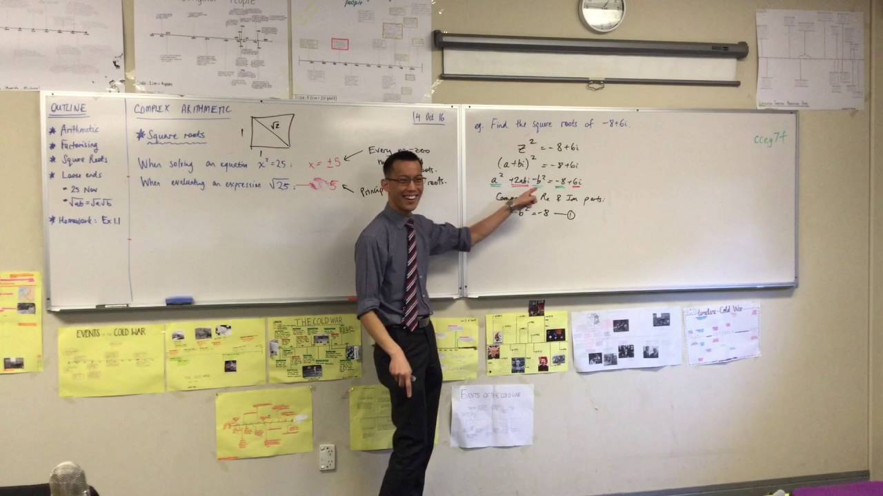 Square Roots of Complex Numbers