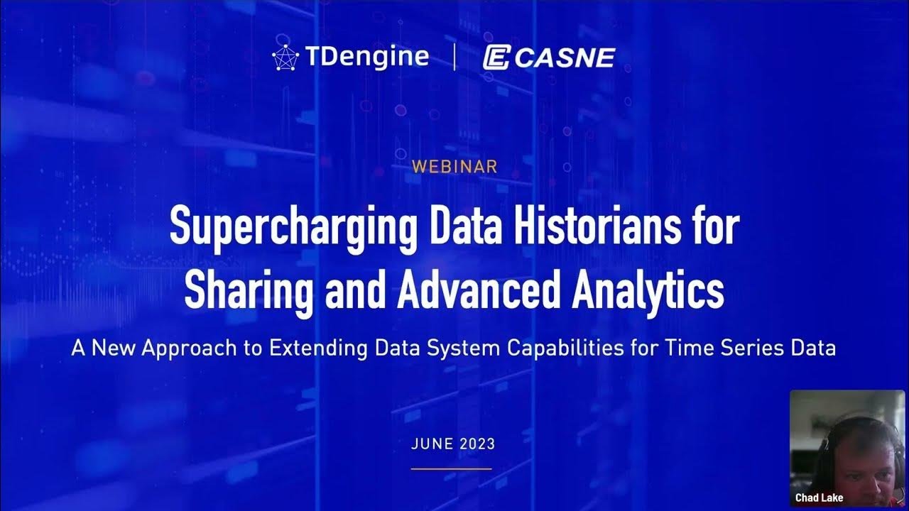 Supercharging Data Historians for Sharing & Advanced Analytics