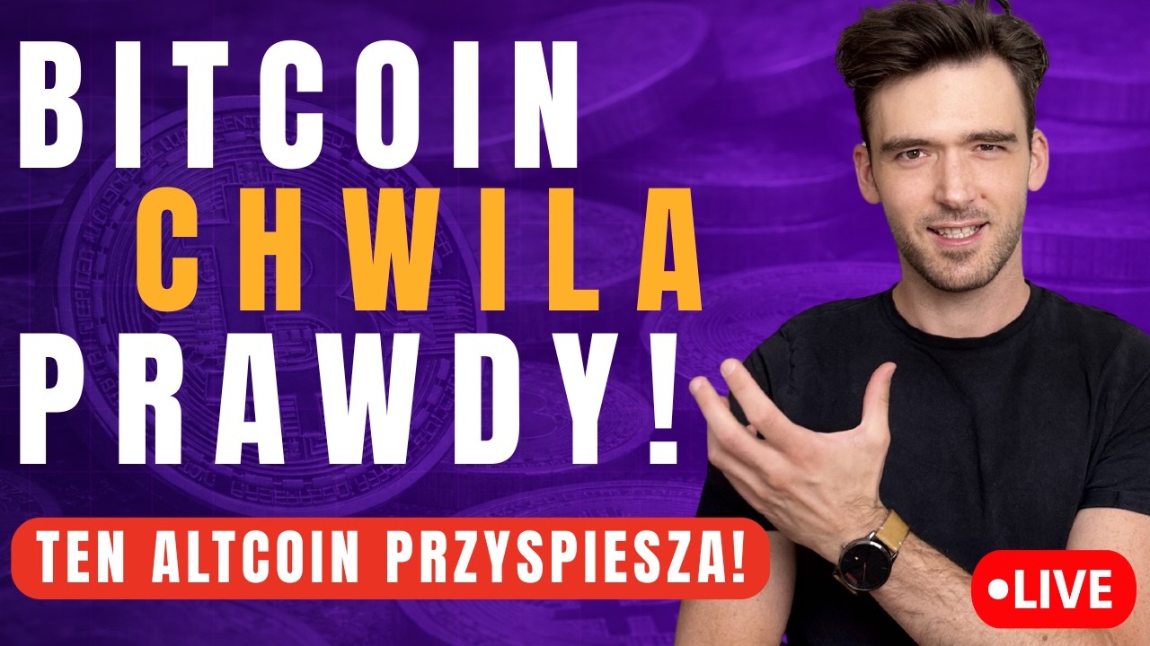 Bitcoin Przed Kluczowym Momentem! Altcoin Wchodzi W Hossę? | Analiza BTC LIVE