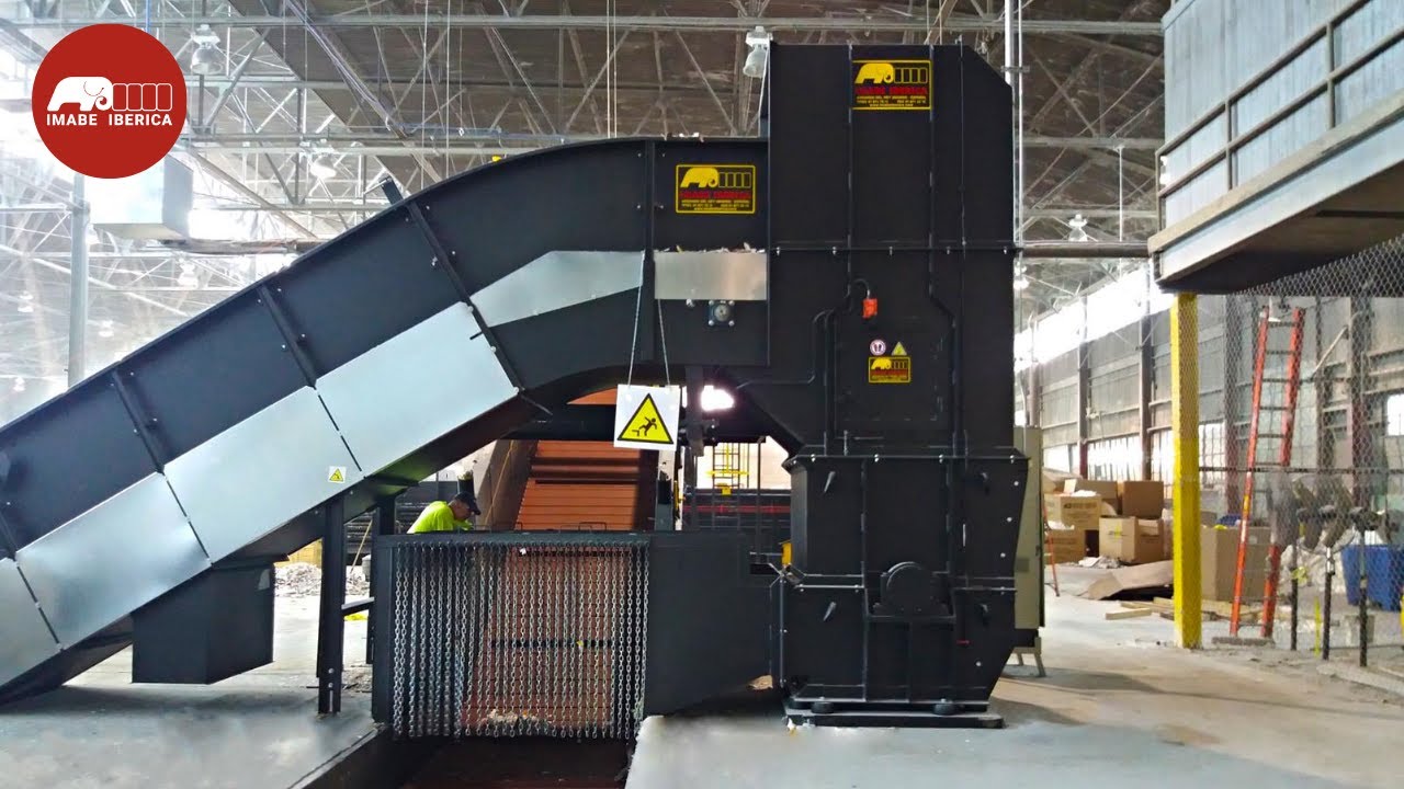 IMABE - Industrial Hogger/Shredder for Paper - Triturador de Papel de Alta Producción